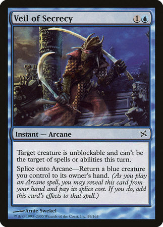 Veil of Secrecy [Betrayers of Kamigawa] | Tabernacle Games