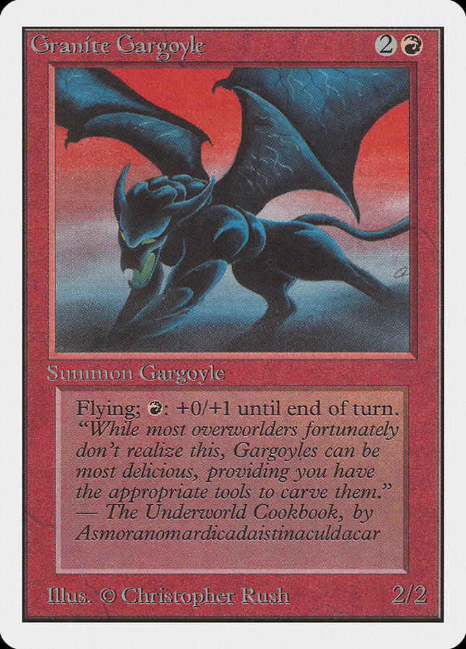Granite Gargoyle [Unlimited Edition] | Tabernacle Games