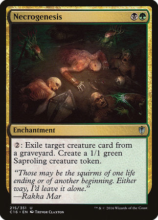 Necrogenesis [Commander 2016] | Tabernacle Games