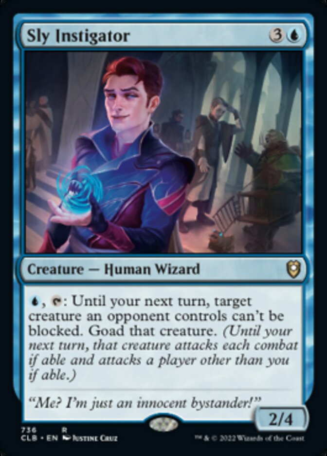 Sly Instigator [Commander Legends: Battle for Baldur's Gate] | Tabernacle Games
