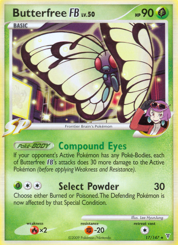 Butterfree FB (17/147) [Platinum: Supreme Victors] | Tabernacle Games