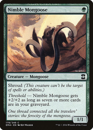 Nimble Mongoose [Eternal Masters] | Tabernacle Games