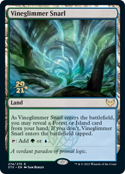 Vineglimmer Snarl [Strixhaven: School of Mages Prerelease Promos] | Tabernacle Games