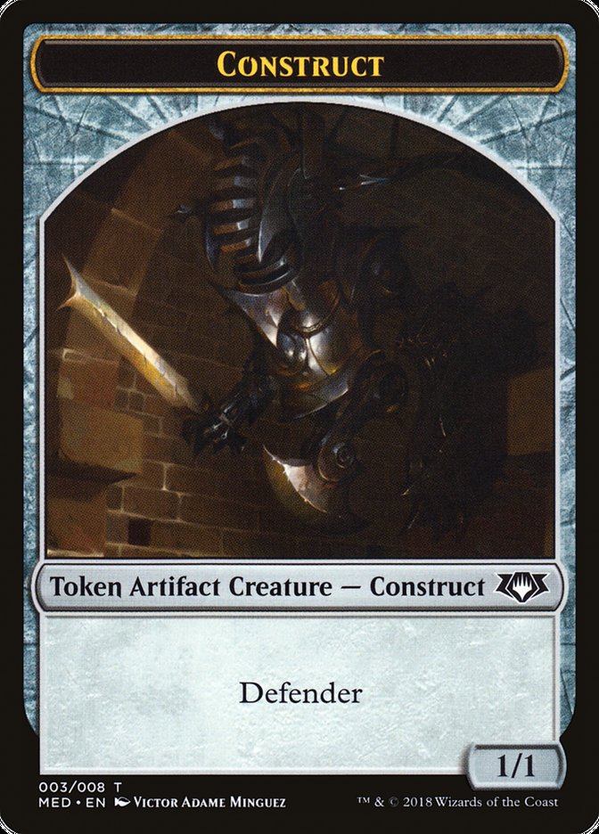 Construct (003/008) [Mythic Edition Tokens] | Tabernacle Games
