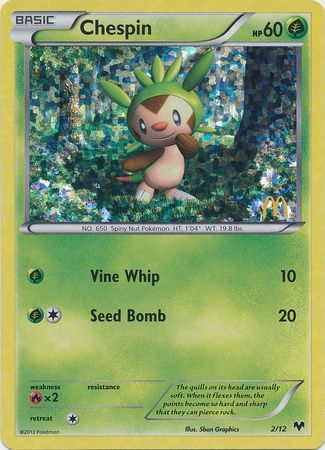 Chespin (2/12) [McDonald's Promos: 2014 Collection] | Tabernacle Games