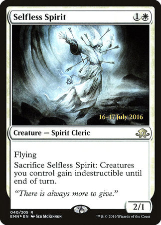 Selfless Spirit [Eldritch Moon Promos] | Tabernacle Games