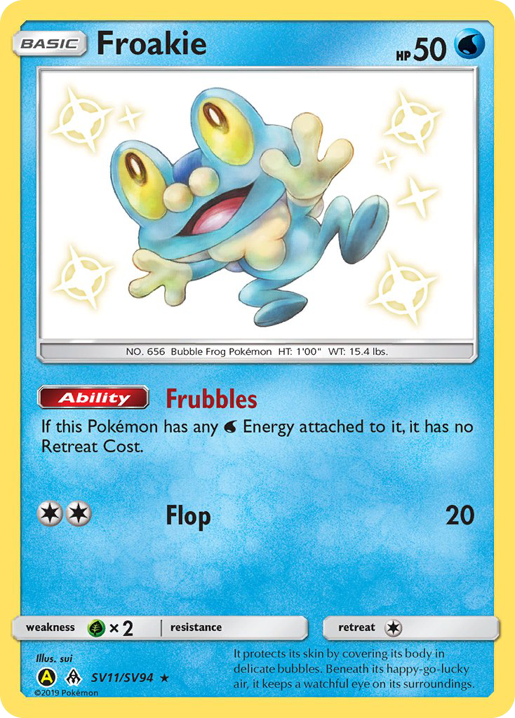 Froakie (SV11/SV94) [Sun & Moon: Hidden Fates - Shiny Vault] | Tabernacle Games