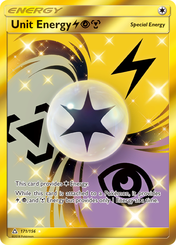 Unit Energy (171/156) (Lightning, Psychic, Metal) [Sun & Moon: Ultra Prism] | Tabernacle Games