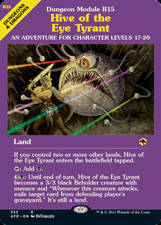 Hive of the Eye Tyrant (Dungeon Module) [Dungeons & Dragons: Adventures in the Forgotten Realms] | Tabernacle Games