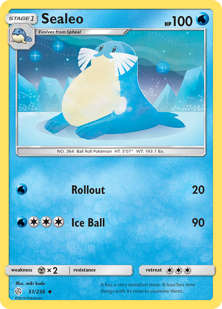 Sealeo (51/236) [Sun & Moon: Cosmic Eclipse] | Tabernacle Games