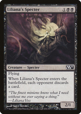 Liliana's Specter [Magic 2011] | Tabernacle Games