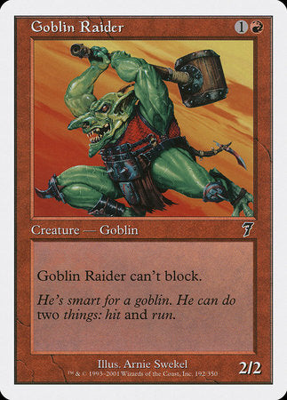 Goblin Raider [Seventh Edition] | Tabernacle Games