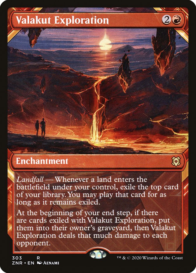 Valakut Exploration (Showcase) [Zendikar Rising] | Tabernacle Games