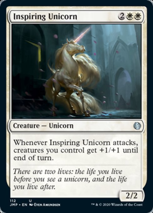 Inspiring Unicorn [Jumpstart] | Tabernacle Games