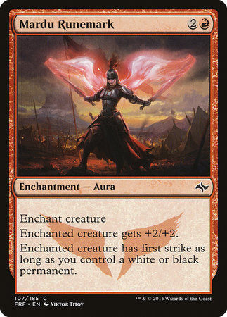 Mardu Runemark [Fate Reforged] | Tabernacle Games