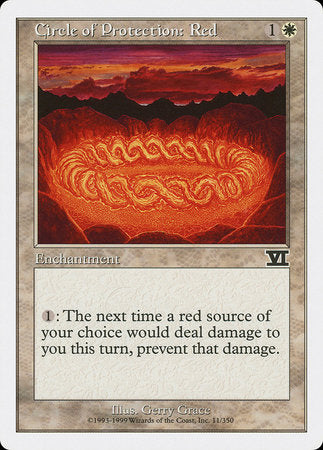 Circle of Protection: Red [Classic Sixth Edition] | Tabernacle Games