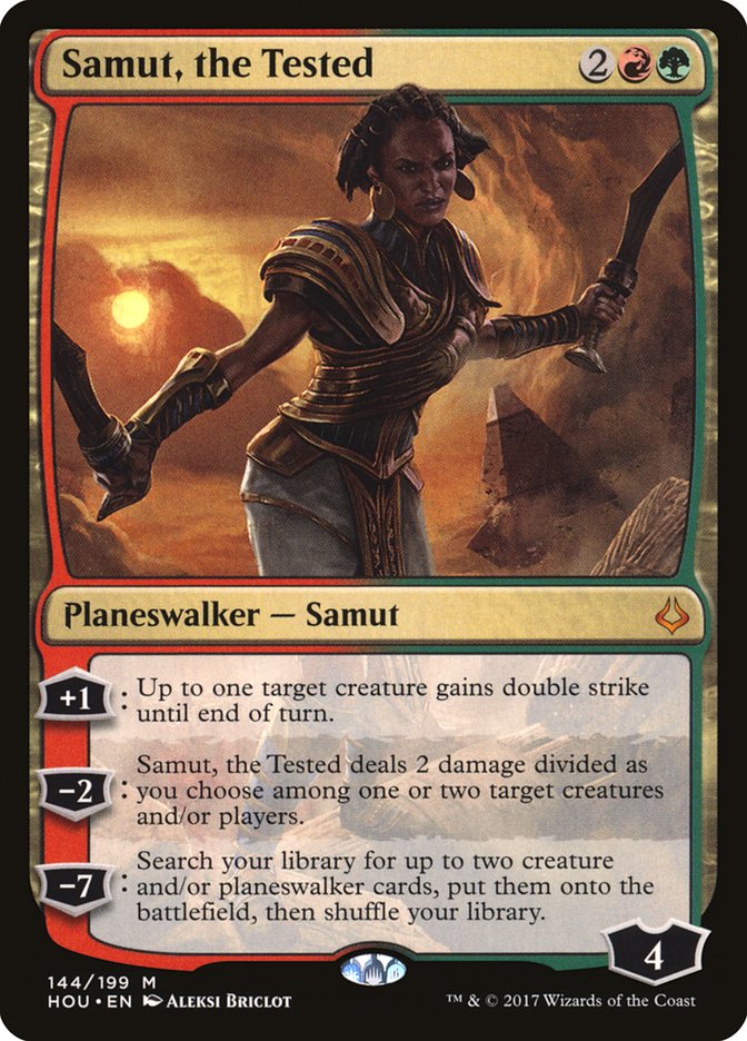 Samut, the Tested [Hour of Devastation] | Tabernacle Games