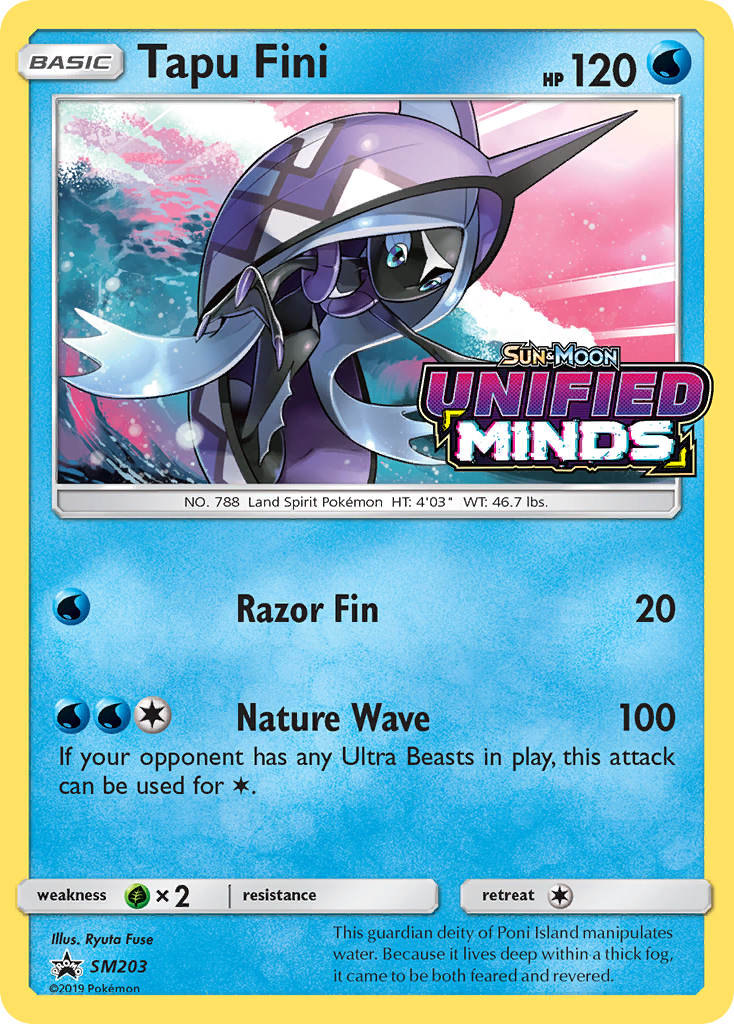 Tapu Fini (SM203) [Sun & Moon: Black Star Promos] | Tabernacle Games