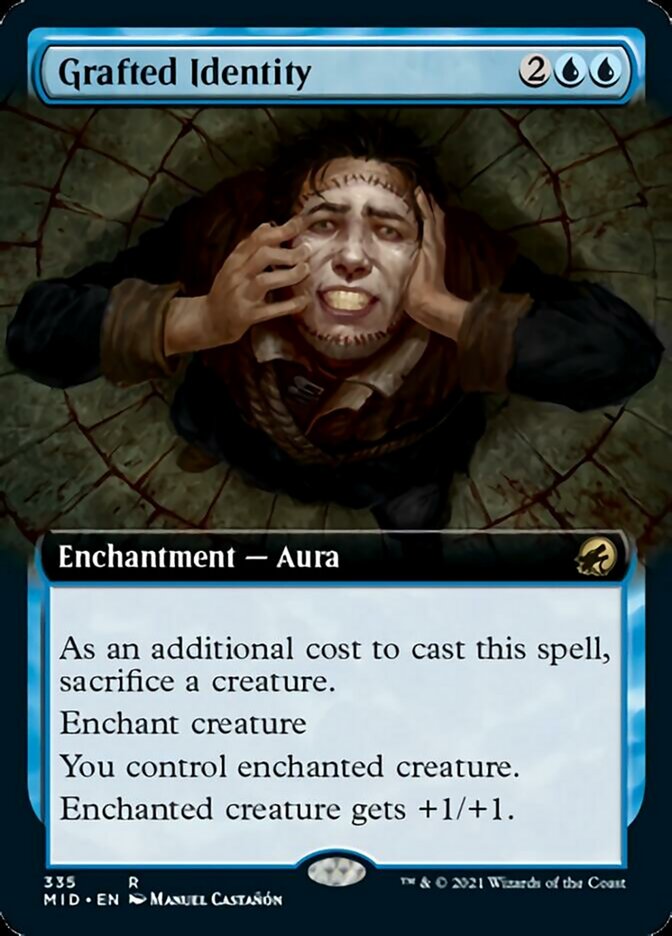 Grafted Identity (Extended) [Innistrad: Midnight Hunt] | Tabernacle Games
