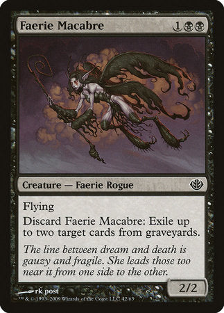 Faerie Macabre [Duel Decks: Garruk vs. Liliana] | Tabernacle Games