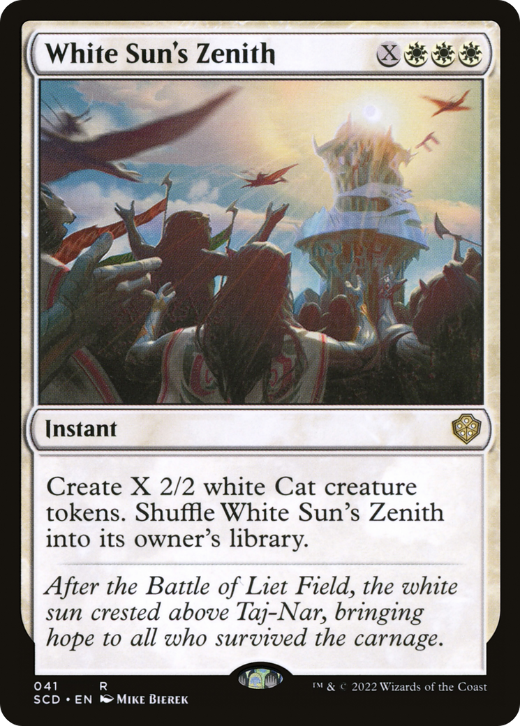 White Sun's Zenith [Starter Commander Decks] | Tabernacle Games