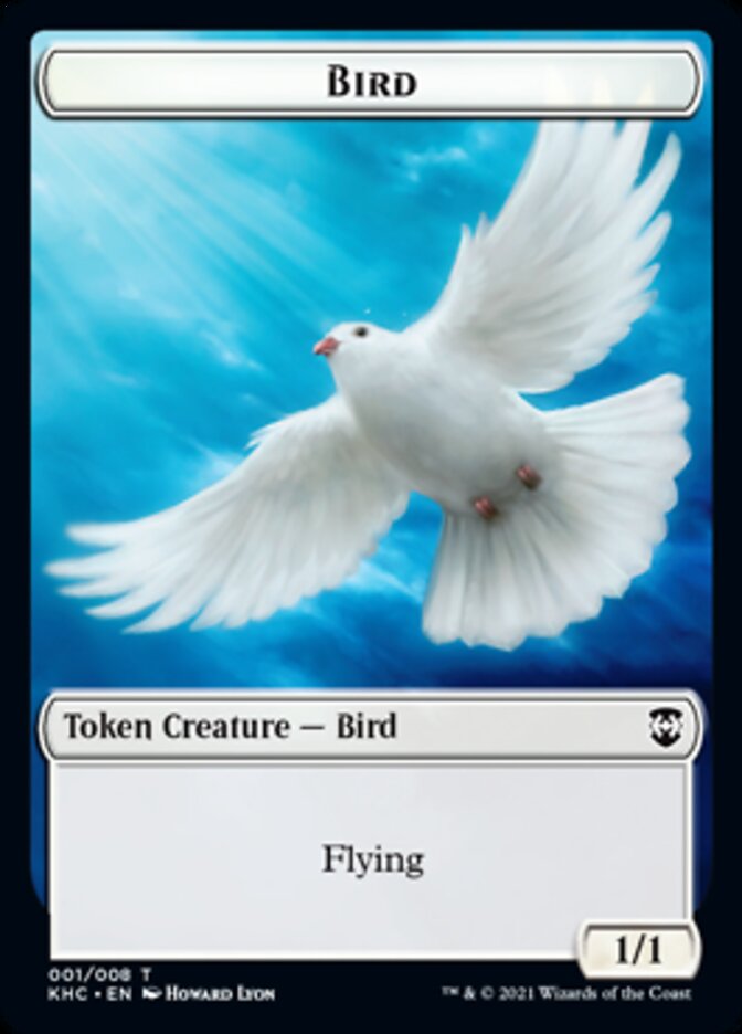 Bird [Kaldheim Commander Tokens] | Tabernacle Games