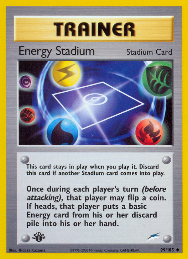 Energy Stadium (99/105) [Neo Destiny 1st Edition] | Tabernacle Games