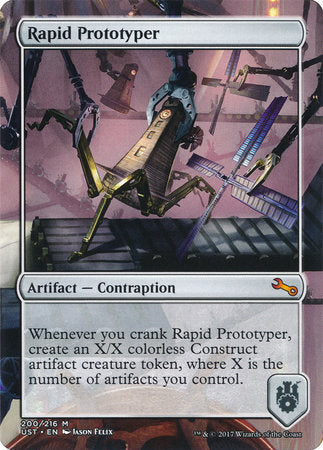 Rapid Prototyper [Unstable] | Tabernacle Games