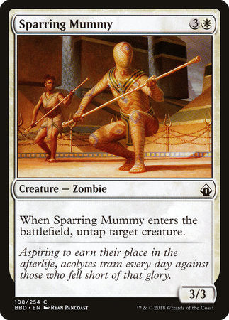 Sparring Mummy [Battlebond] | Tabernacle Games