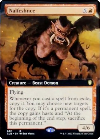 Nalfeshnee (Extended Art) [Commander Legends: Battle for Baldur's Gate] | Tabernacle Games