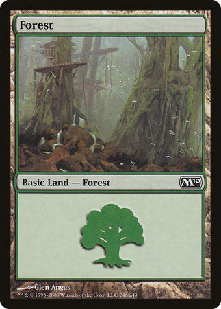 Forest (246) [Magic 2010] | Tabernacle Games