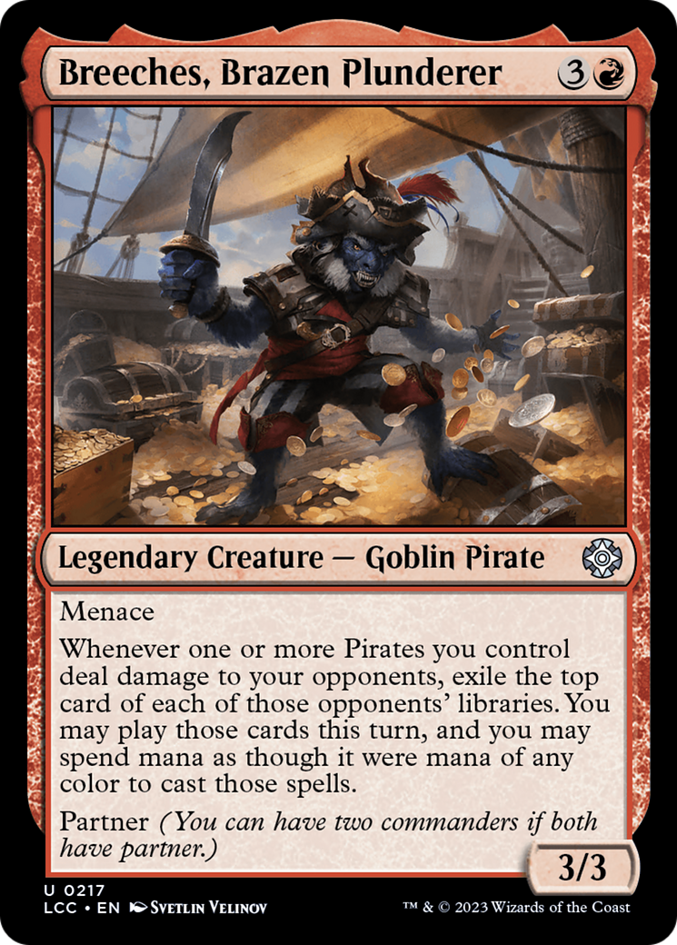 Breeches, Brazen Plunderer [The Lost Caverns of Ixalan Commander] | Tabernacle Games