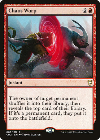 Chaos Warp [Commander Anthology Volume II] | Tabernacle Games