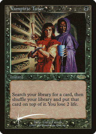 Vampiric Tutor [Judge Gift Cards 2000] | Tabernacle Games