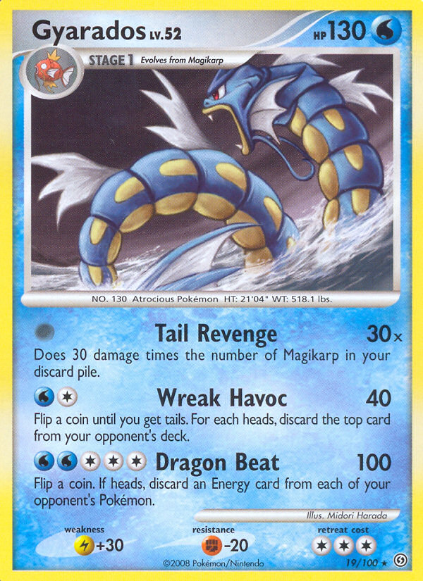 Gyarados (19/100) [Diamond & Pearl: Stormfront] | Tabernacle Games