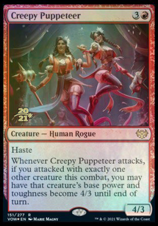 Creepy Puppeteer [Innistrad: Crimson Vow Prerelease Promos] | Tabernacle Games
