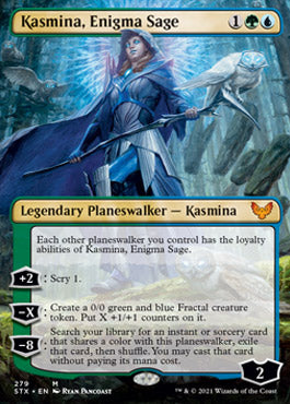 Kasmina, Enigma Sage (Extended) [Strixhaven: School of Mages] | Tabernacle Games