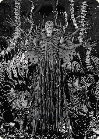 Nissa, Ascended Animist Art Card [Phyrexia: All Will Be One Art Series] | Tabernacle Games