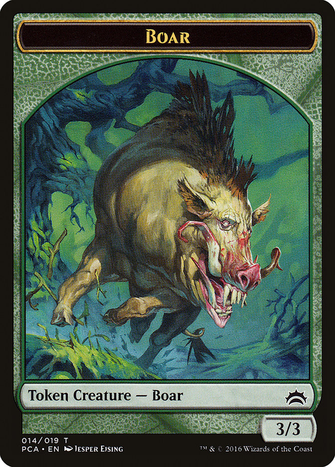 Boar [Planechase Anthology Tokens] | Tabernacle Games