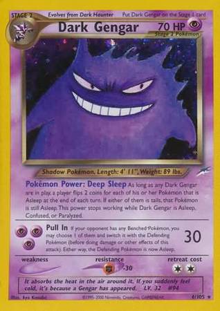 Dark Gengar (6/105) [Neo Destiny Unlimited] | Tabernacle Games