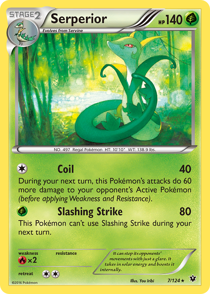 Serperior (7/124) [XY: Fates Collide] | Tabernacle Games