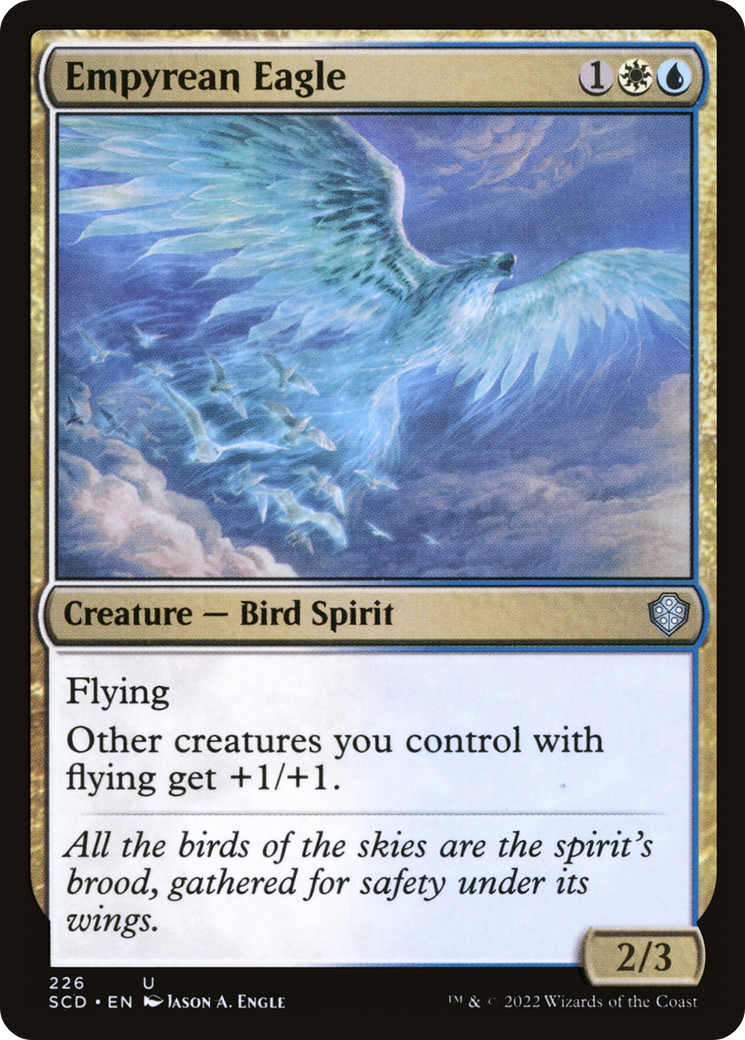 Empyrean Eagle [Starter Commander Decks] | Tabernacle Games