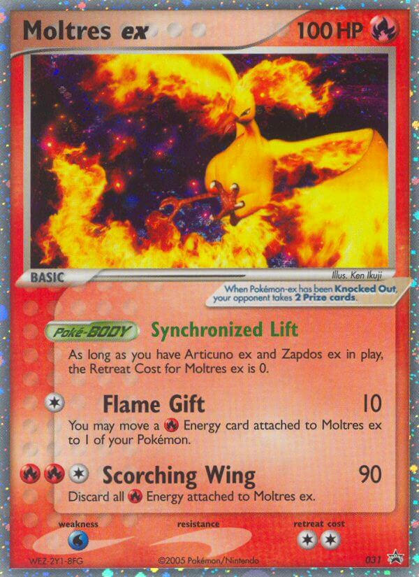 Moltres ex (031) [Nintendo: Black Star Promos] | Tabernacle Games