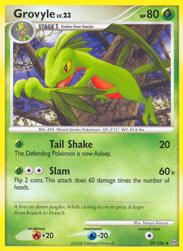 Grovyle (39/100) [Diamond & Pearl: Stormfront] | Tabernacle Games