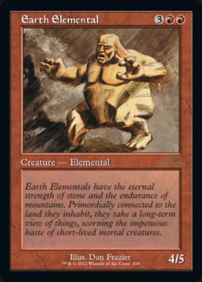 Earth Elemental (Retro) [30th Anniversary Edition] | Tabernacle Games
