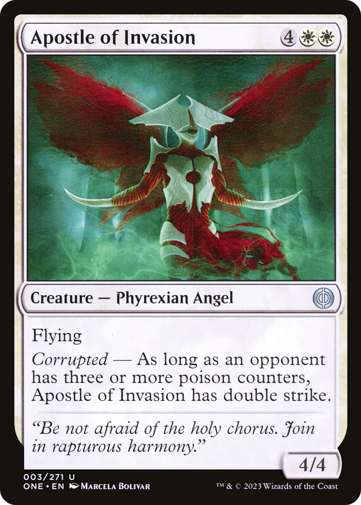 Apostle of Invasion [Phyrexia: All Will Be One] | Tabernacle Games