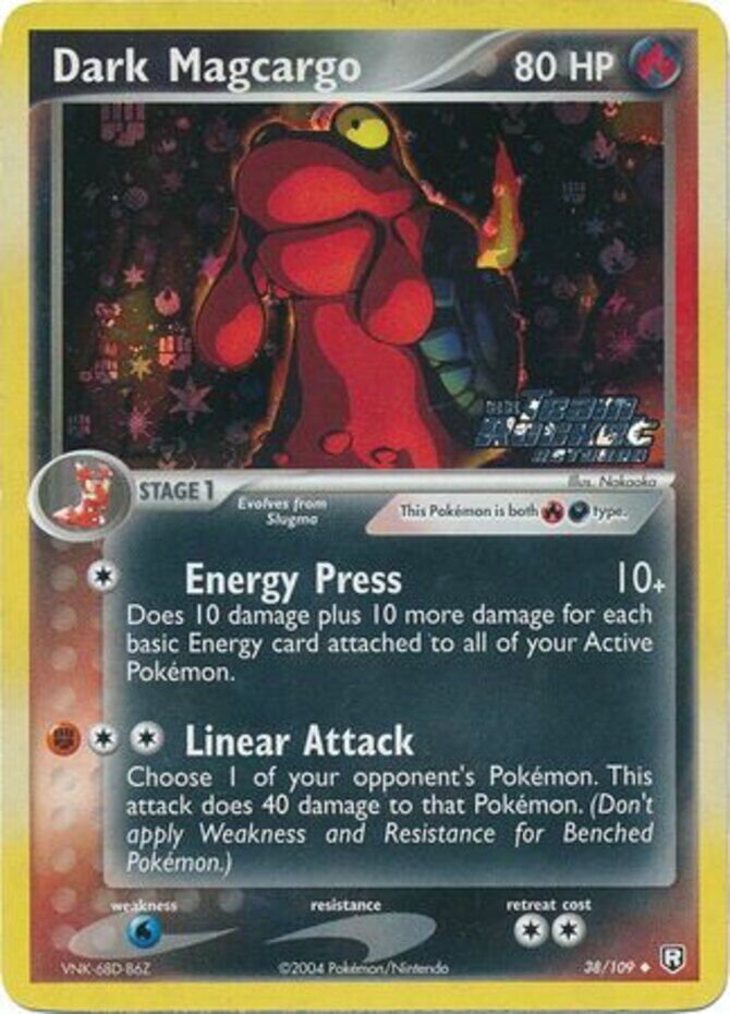 Dark Magcargo (38/109) (Stamped) [EX: Team Rocket Returns] | Tabernacle Games