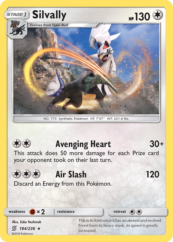 Silvally (184/236) (Theme Deck Exclusive) [Sun & Moon: Unified Minds] | Tabernacle Games