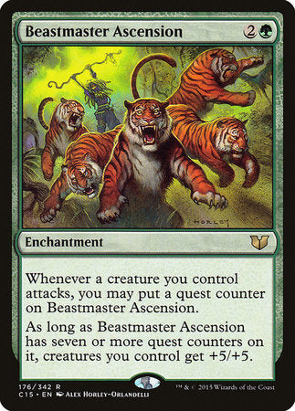 Beastmaster Ascension [Commander 2015] | Tabernacle Games