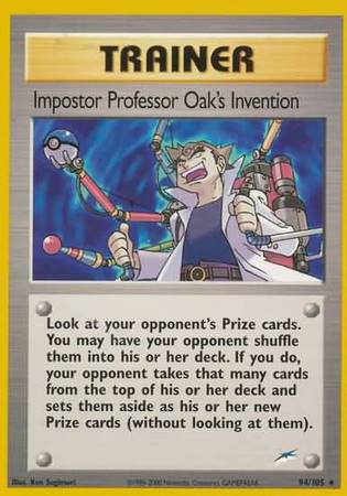 Impostor Professor Oak's Invention (94/105) [Neo Destiny Unlimited] | Tabernacle Games